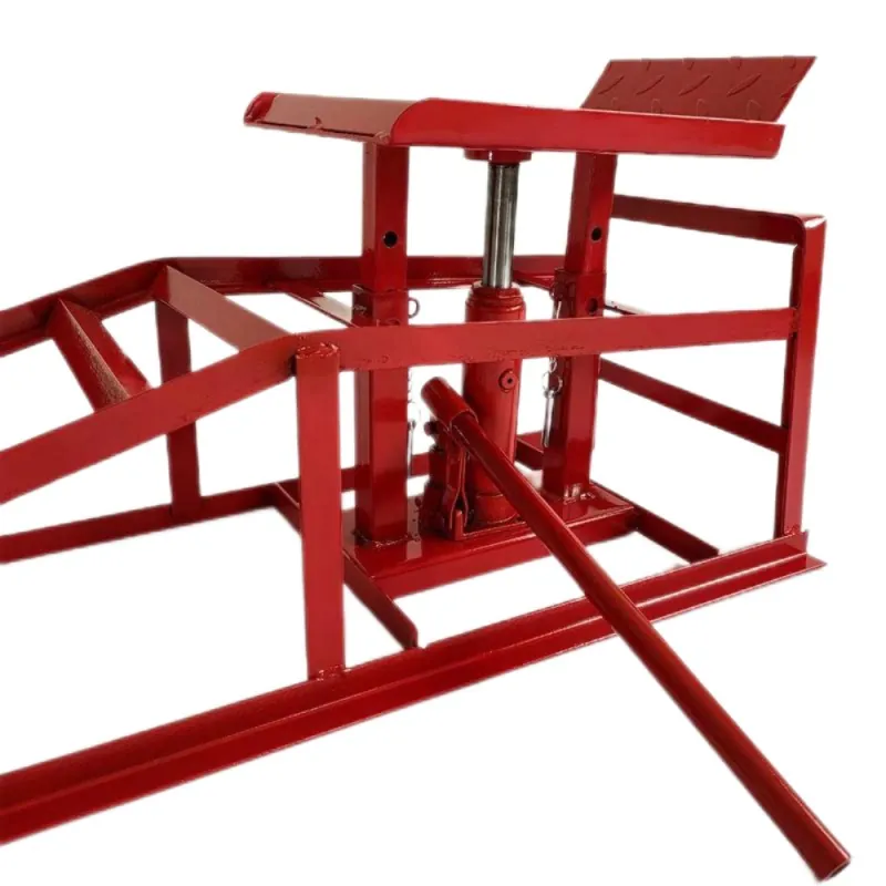 Maintenance Ramp Car Service Ramps with Hydraulic Lift Jack