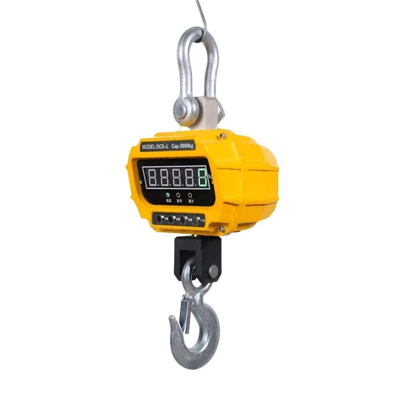 Crane Scale OCS-XZ + Remote Controller – 5000kg 1.3”LCD Display
