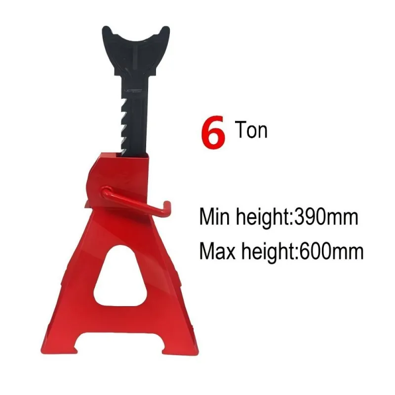 2/3/6 Ton Hand Jack StandAdjustable Car Support Stands for Vehicle Maintenance