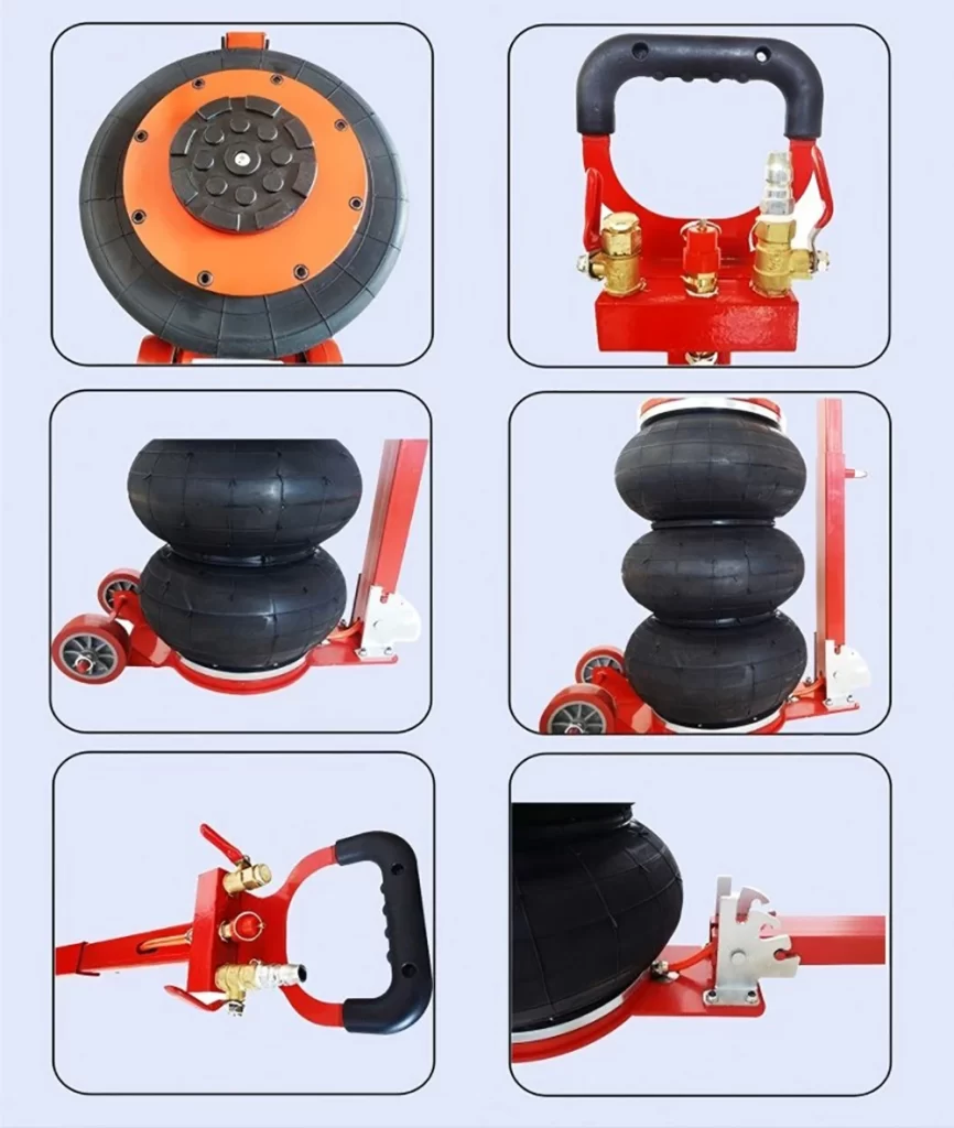 3 ton 3.5ton pneumatic air bag jack portable inflatable car lift