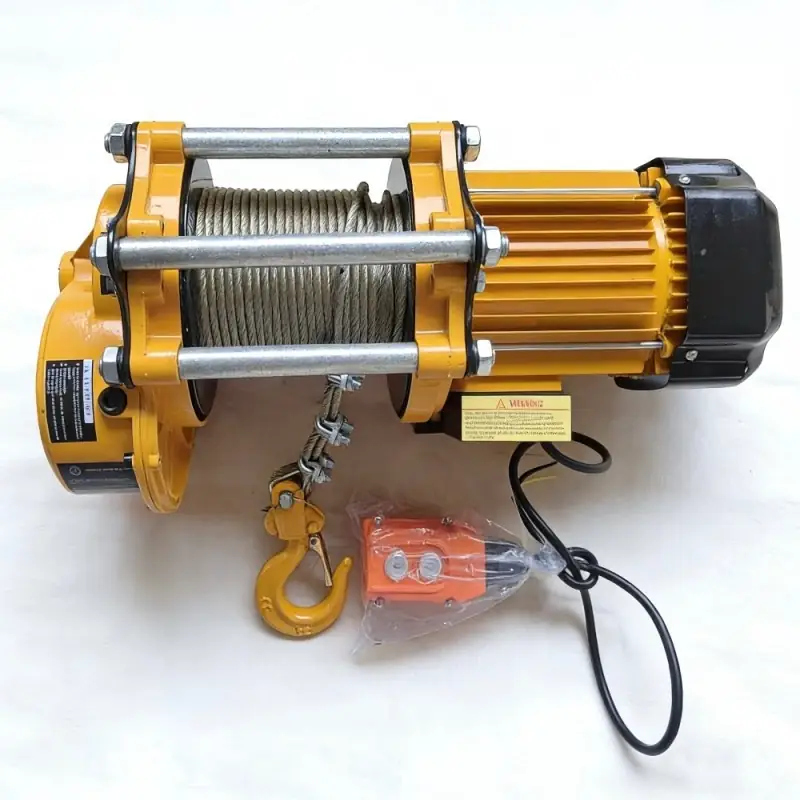 CD-K1 Heavy Duty 2.5ton 3ton 220V/380V Multi-FunctionElectric Winch with 30m Wire Rope,for Construction Loading