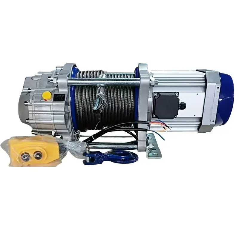 CD-K1 Heavy Duty 2.5ton 3ton 220V/380V Multi-FunctionElectric Winch with 30m Wire Rope,for Construction Loading