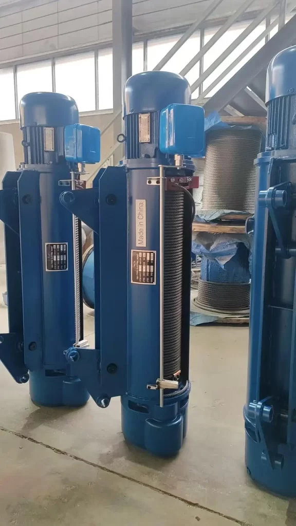 cd 380v 50hz 60hz electric wire rope hoist with trolley, for industrial
