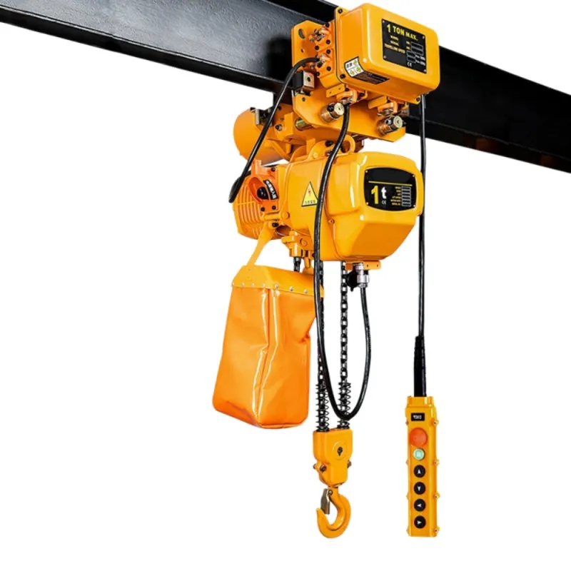 HHBB Electric Chain Hoist with G80 Chain,Three Voltages 220V,380V,440V,3M 5M 6M 7M Chain