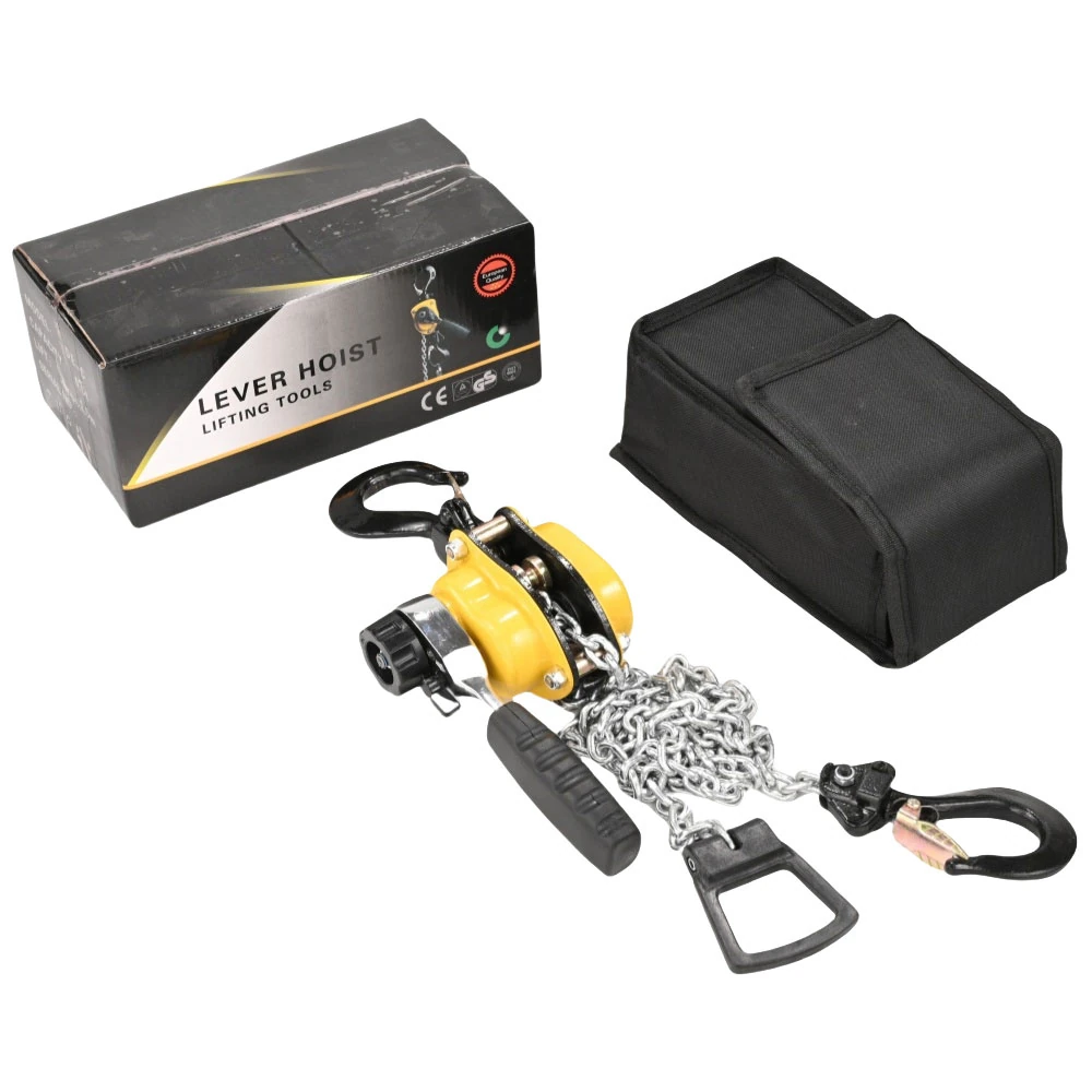 Lever Hoist Type CS-Mini 250kg 500kg 750kg 10Ft Lever Chain Hoist w/Portable Hooks, 360°Rotation Hook