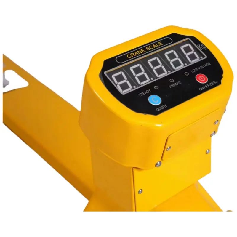 3ton 6,600LBS Pallet Truck With Scale Hand Hydraulic Electric Jack Electric Forklift Lifting Tools