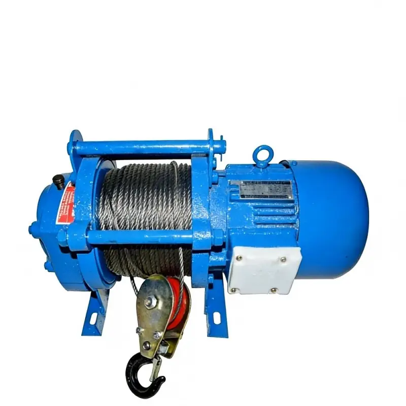 Multiple Function Upgraded Fast Speed Electric Winch KCD Series 1T 1.5T 2T Shipped