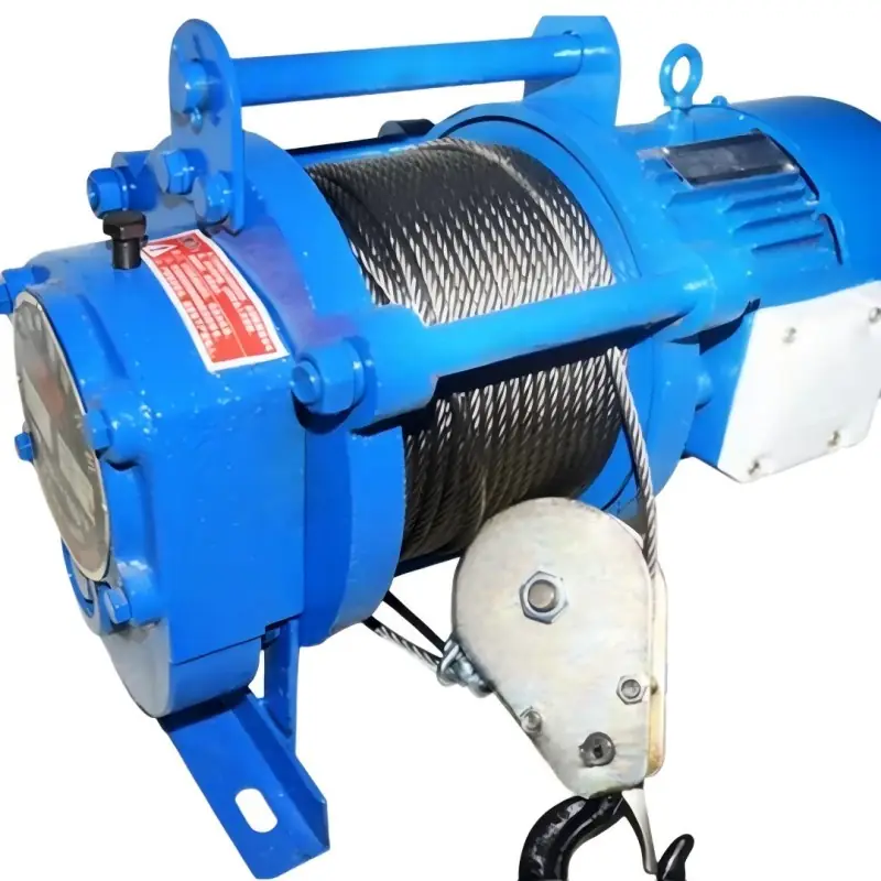 Multiple Function Upgraded Fast Speed Electric Winch KCD Series 1T 1.5T 2T Shipped