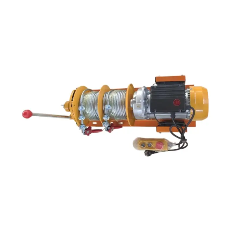 500/1000kg Dual Drums Double Reels Mini Clutch Winch 13cm+13cm 8MM 30M Galvanized Steel Rope,Fast Speed 24M/Min