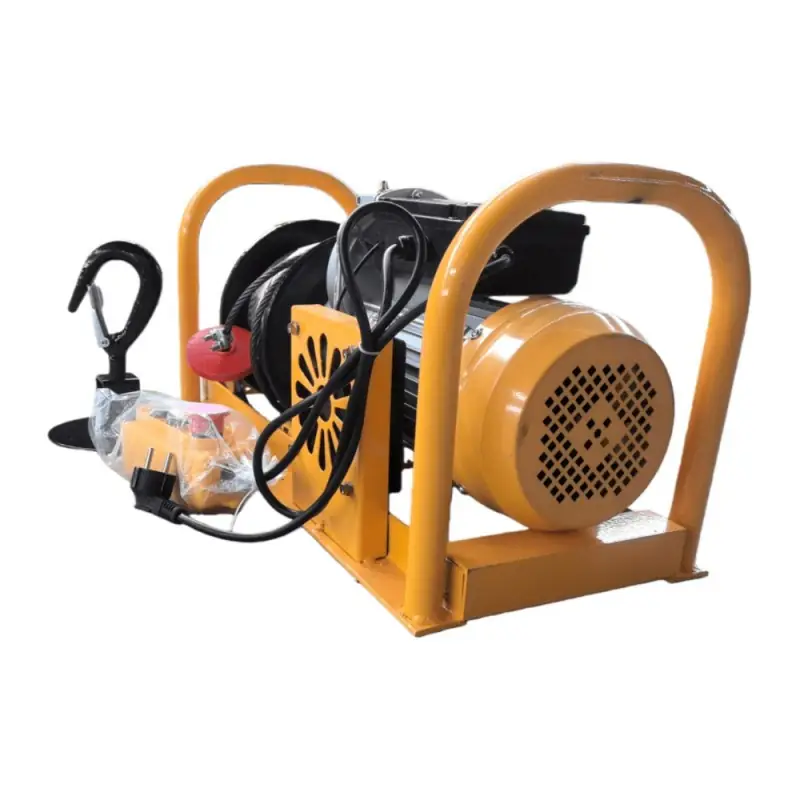 Power Fox Type Customize 5HP 500/1000kg 8MM*40M * 150MM Drum Electric Clutch Winch,Different Customization