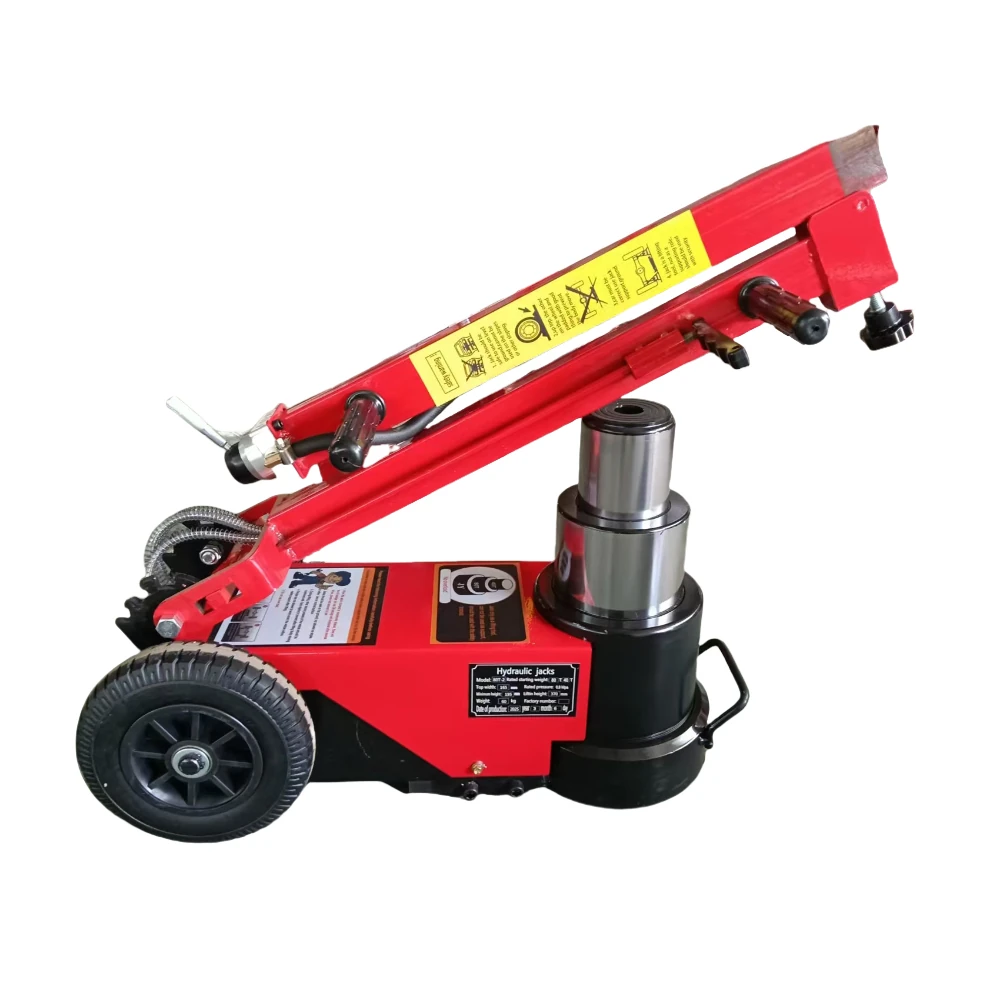 low profile 40/80ton air pneumatic hydraulic long ram jack