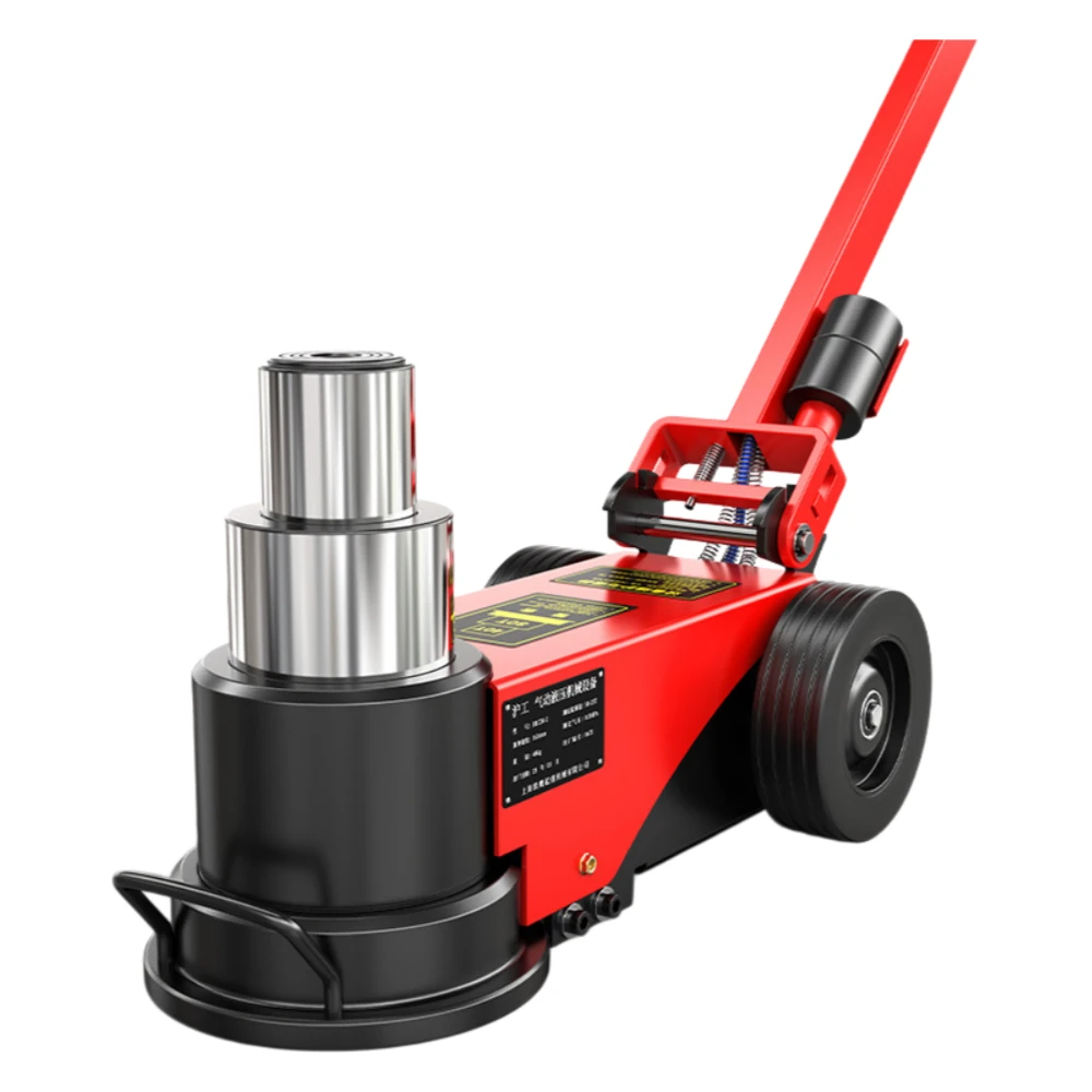 Low Profile 40/80Ton Air Pneumatic Hydraulic Long Ram Jack