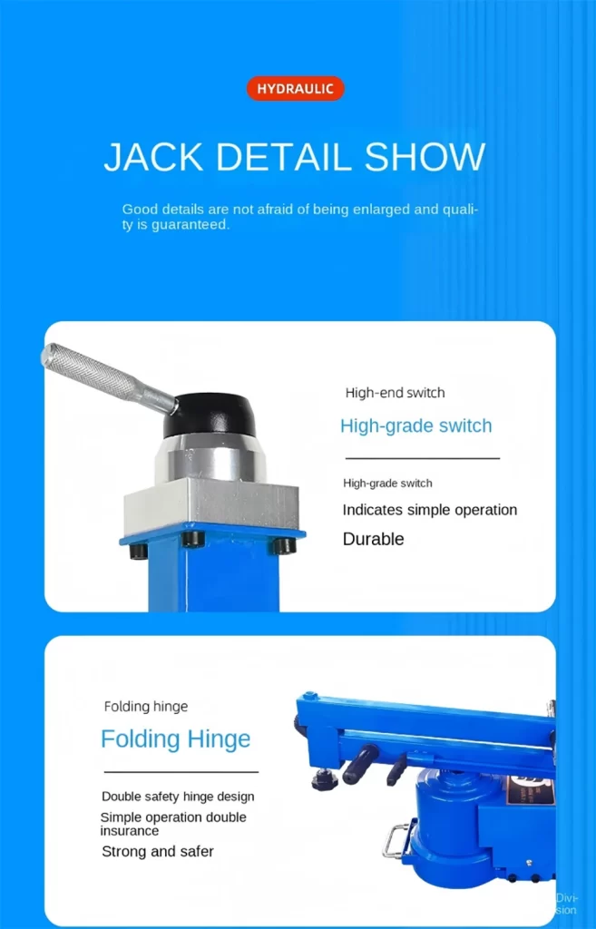 low profile 40/80ton air pneumatic hydraulic long ram jack