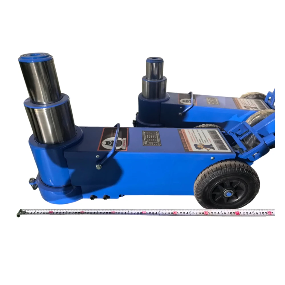 Low Profile 40/80Ton Air Pneumatic Hydraulic Long Ram Jack