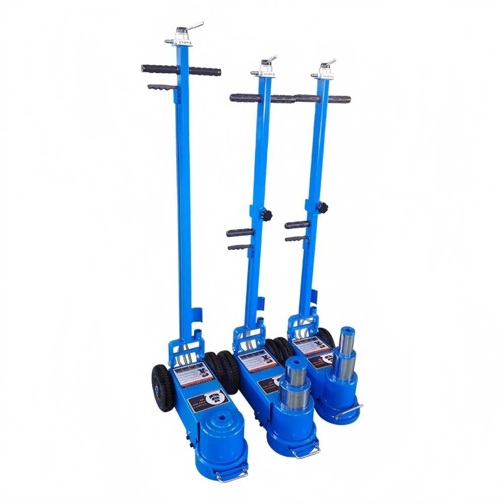 Low Profile 40/80Ton Air Pneumatic Hydraulic Long Ram Jack
