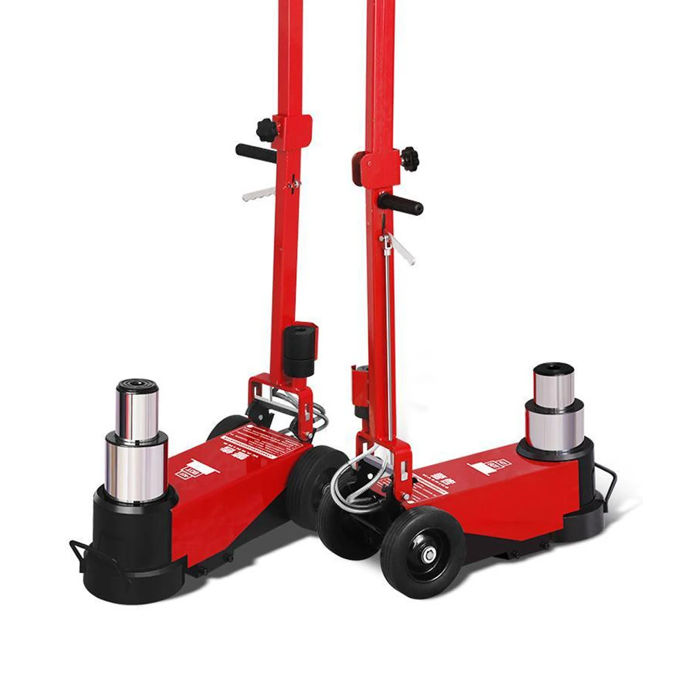 Low Profile 40/80Ton Air Pneumatic Hydraulic Long Ram Jack