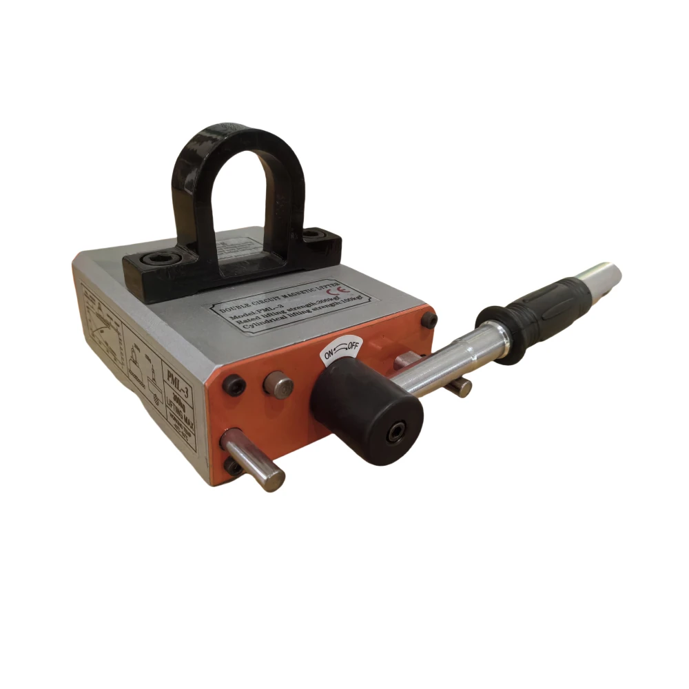ultra heavy duty 300kg 600kg 1000kg 2000kg dual circuit magnet lifter for steel