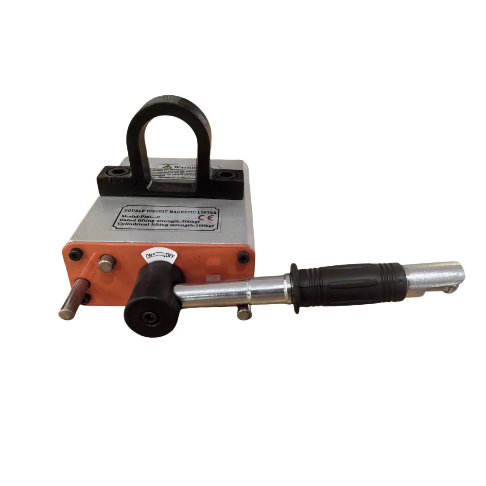 Ultra Heavy-Duty 300kg 600kg 1000kg 2000kg Dual Circuit Magnet Lifter for Steel