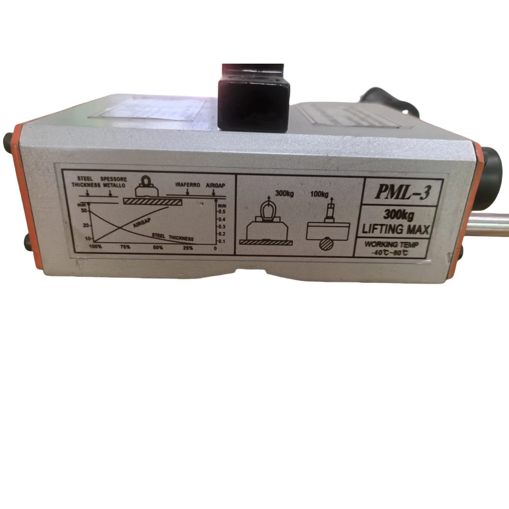 Ultra Heavy-Duty 300kg 600kg 1000kg 2000kg Dual Circuit Magnet Lifter for Steel