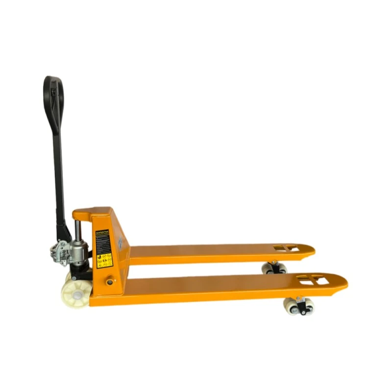 Economic Quick Lift Manual Pallet Truck4,400lb| 550*1200MM Forks| White Nylon Wheels/Black Rubber Wheels