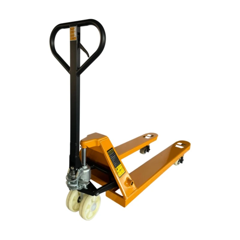 Economic Quick Lift Manual Pallet Truck4,400lb| 550*1200MM Forks| White Nylon Wheels/Black Rubber Wheels