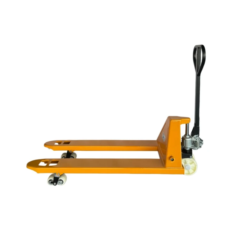 Economic Quick Lift Manual Pallet Truck4,400lb| 550*1200MM Forks| White Nylon Wheels/Black Rubber Wheels