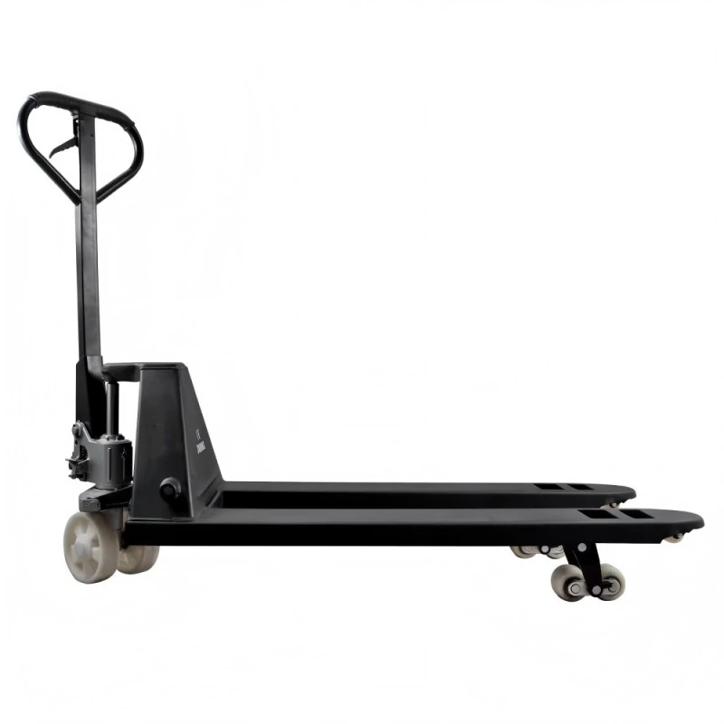 Premium Series Manual Pallet Truck 5500lbs| 550*1200MM Forks| White Nylon Wheels/Black Rubber Wheels