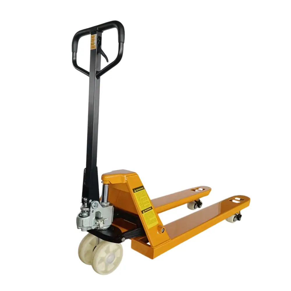 Manual Hydraulic Pallet Truck| 6600 lbs| 685*1220MM Forks| White Nylon Wheels/Black Rubber Wheels