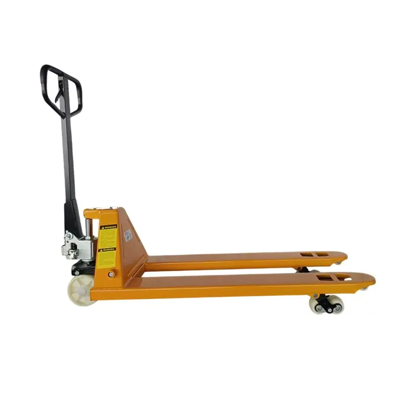 Manual Hydraulic Pallet Truck| 6600 lbs| 685*1220MM Forks| White Nylon Wheels/Black Rubber Wheels