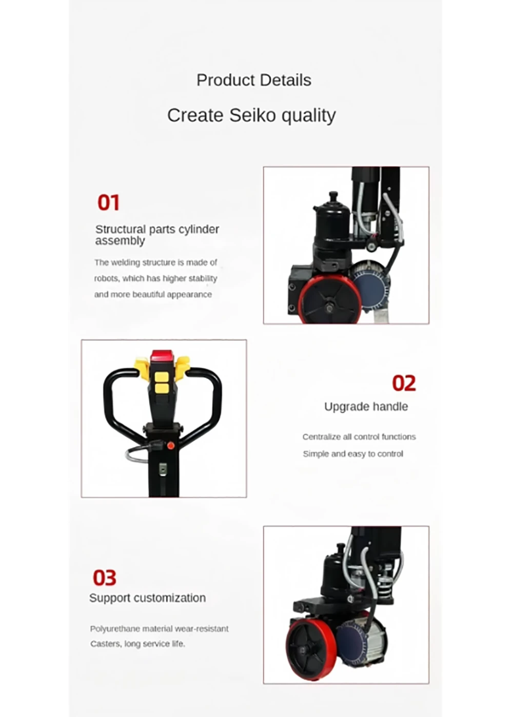 electric conversion kit for bf pump hand pallet truck